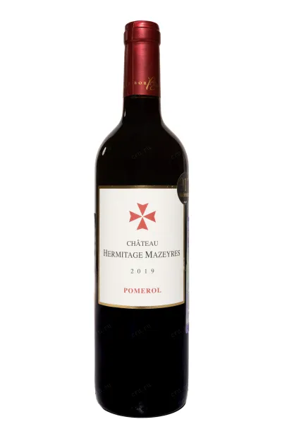 Вино Chateau Hermitage Mazeyres Pomerol AOC 2019 0.75 л