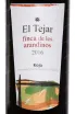 Этикетка El Tejar Rioja Finca de los Arandinos DOC 2016 0.75 л