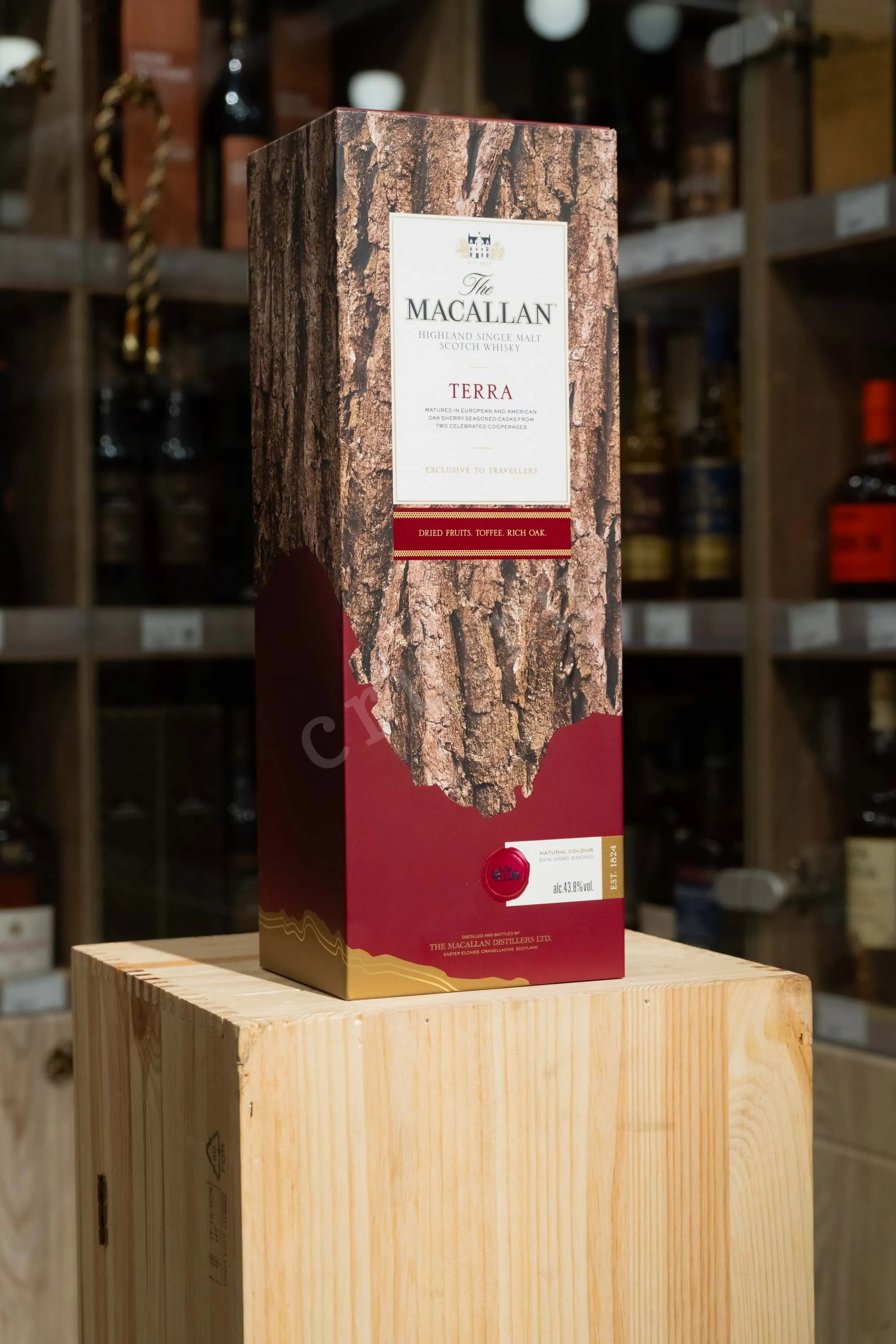 Macallan Terra in gift box 0.7 л купить - Шотландский виски