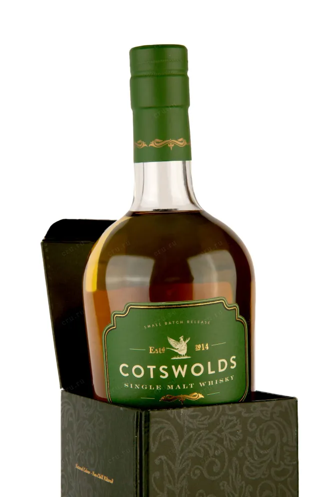 В подарочной коробке Cotswolds Peated Cask  0.7 л