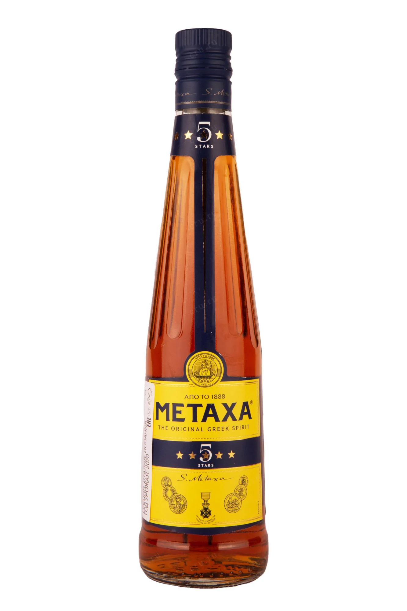 Фото — Бренди Metaxa 5 stars  0.5 л