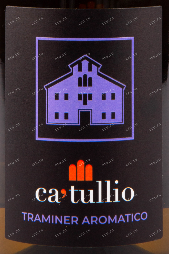 Этикетка вина Ca'Tullio Viola Traminer Aromatico 0.75 л