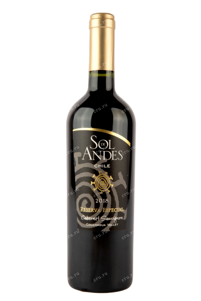 Вино Sol de Andes Cabernet Sauvignon Reserva Especial 2018 0.75 л