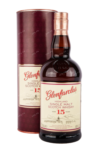 Виски Glenfarclas 15 years  0.7 л
