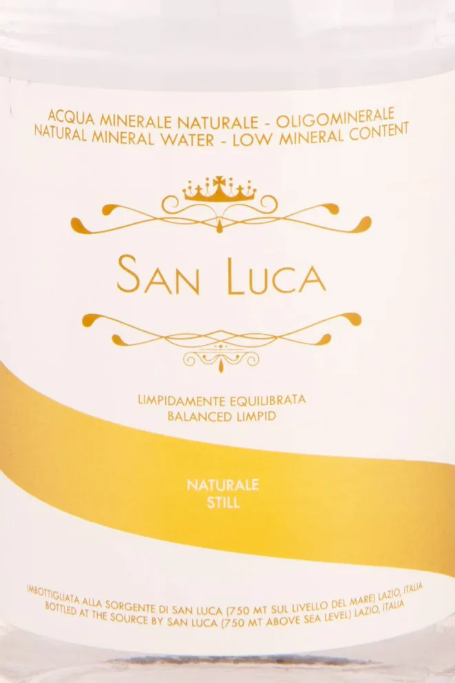 Этикетка San Luca Still Glass 0,47 л