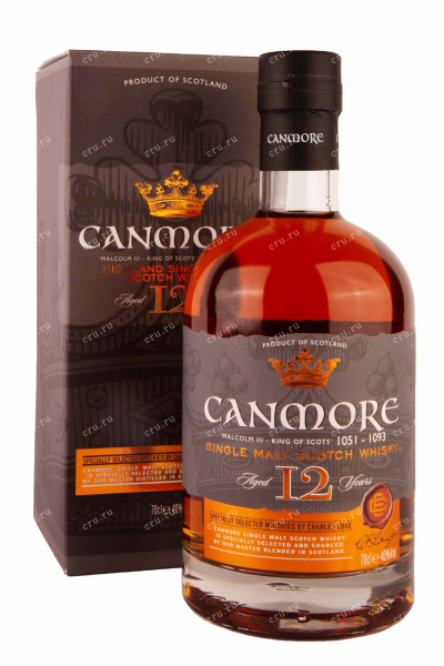 Виски Canmore 12 years in gift box  0.7 л
