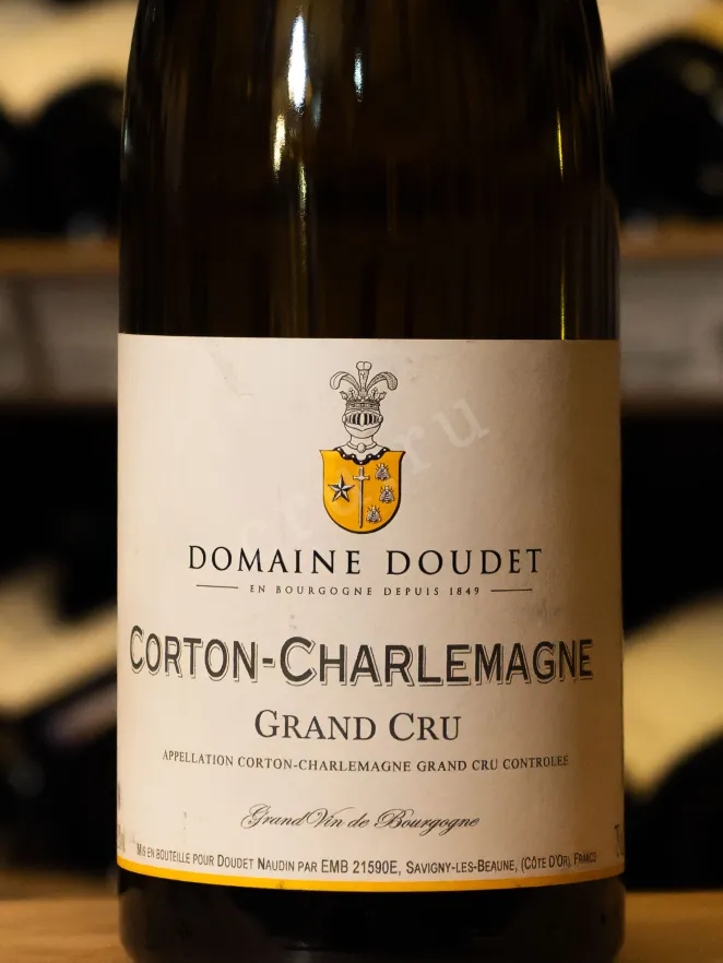 В магазине Крю Профи Domaine Doudet Corton-Charlemagne Grand Cru 2020 0.75 л