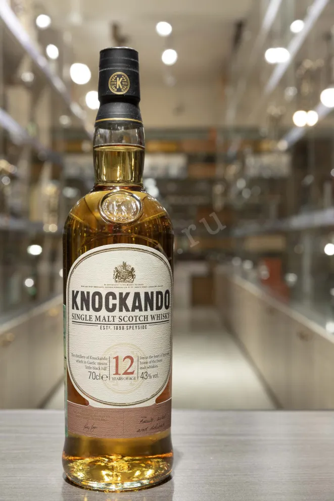 В магазине Крю Профи Knockando 12 Years Old in tube 0.7 л