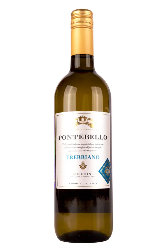 Вино Pontebello Trebbiano Rubicone 2022 0.75 л