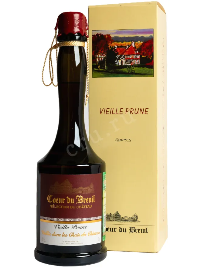 Бренди Coeur du Breuil Vielle Pruine in gift box  0.7 л