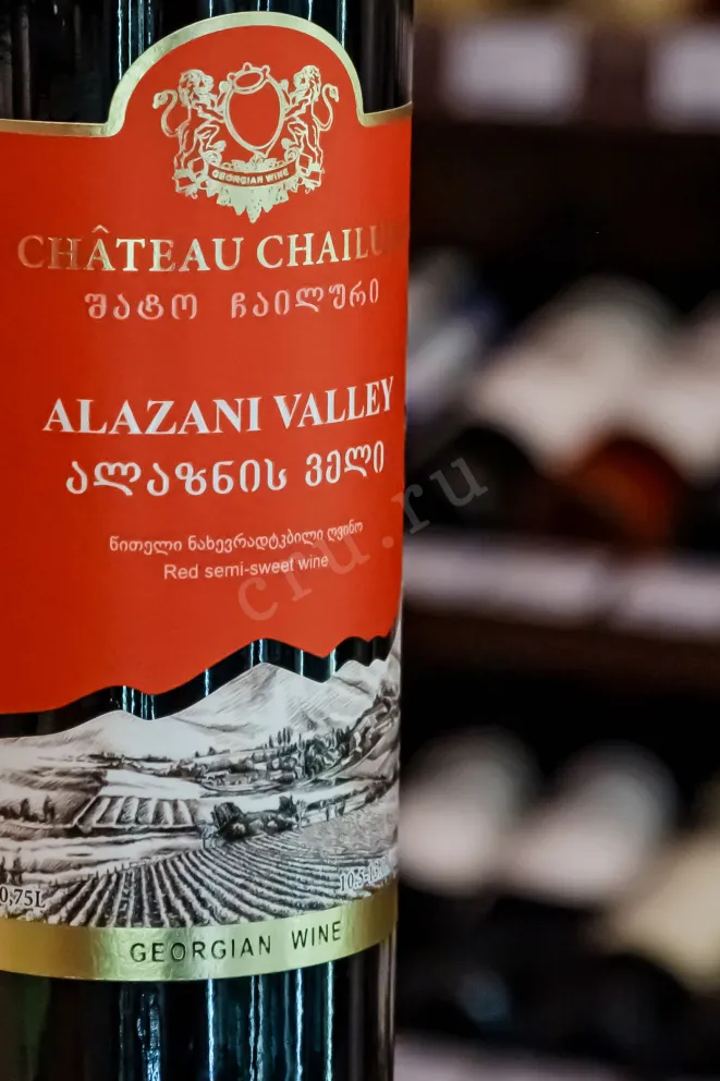 В магазине Крю Профи Chateau Chailuri Аlazanskaya Dolina Red 2019 0.75 л