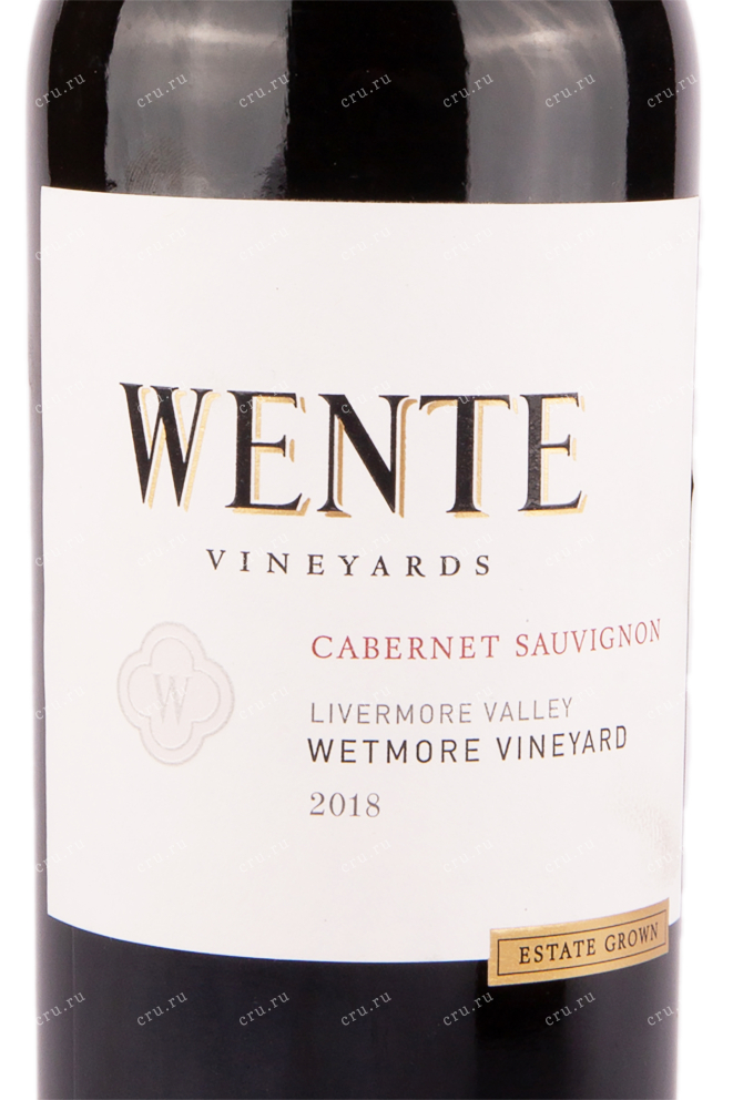 Вино Wente Charles Wetmore Cabernet Sauvignon 2018 0.75 л