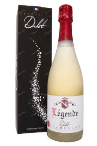 Шампанское Delot Champagne Legende in gift box 2019 0.75 л