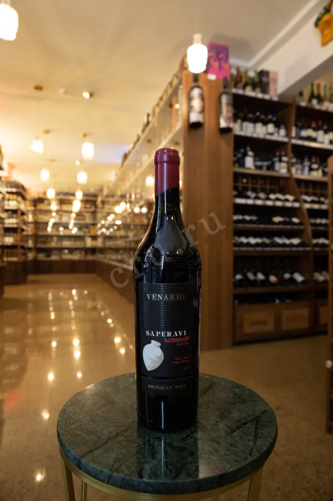 В магазине Крю Профи Venakhi Saperavi Kvevri 2020 0.75 л