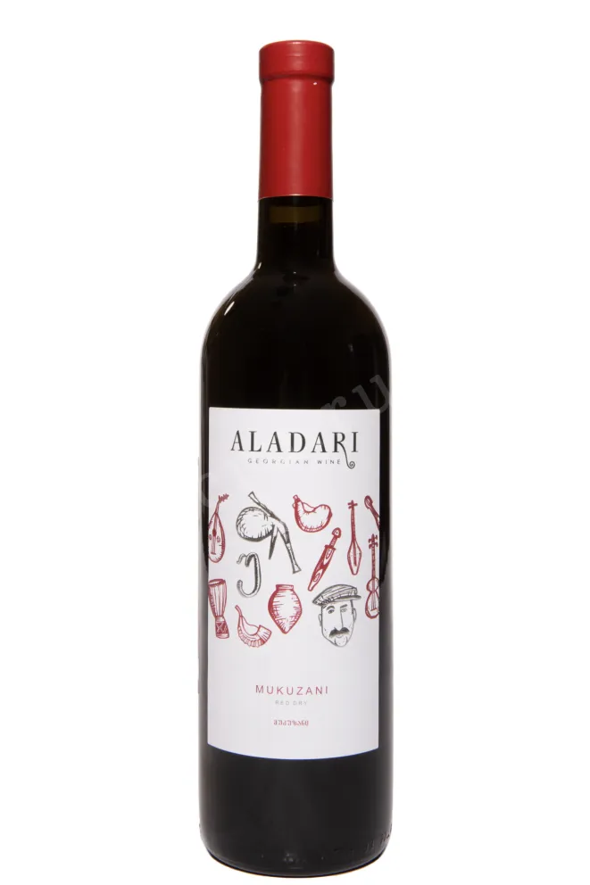 Вино Aladari Mukuzani 2022 0.75 л