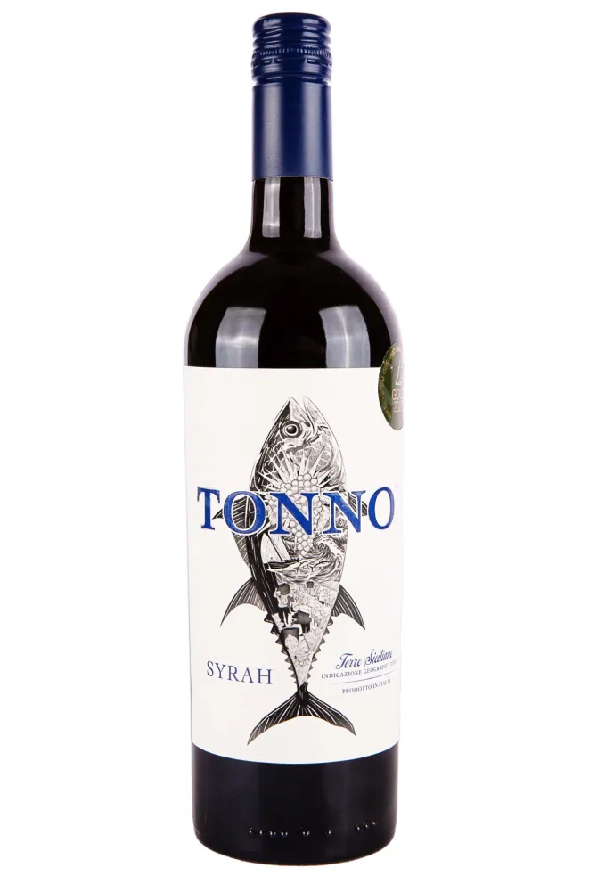 Вино Tonno Syrah 2021 0.75 л