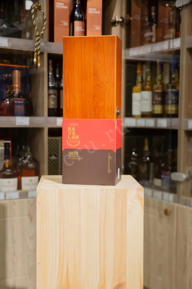 В магазине Крю Профи Kavalan Solist Manzanilla Single Cask wooden box 0.75 л