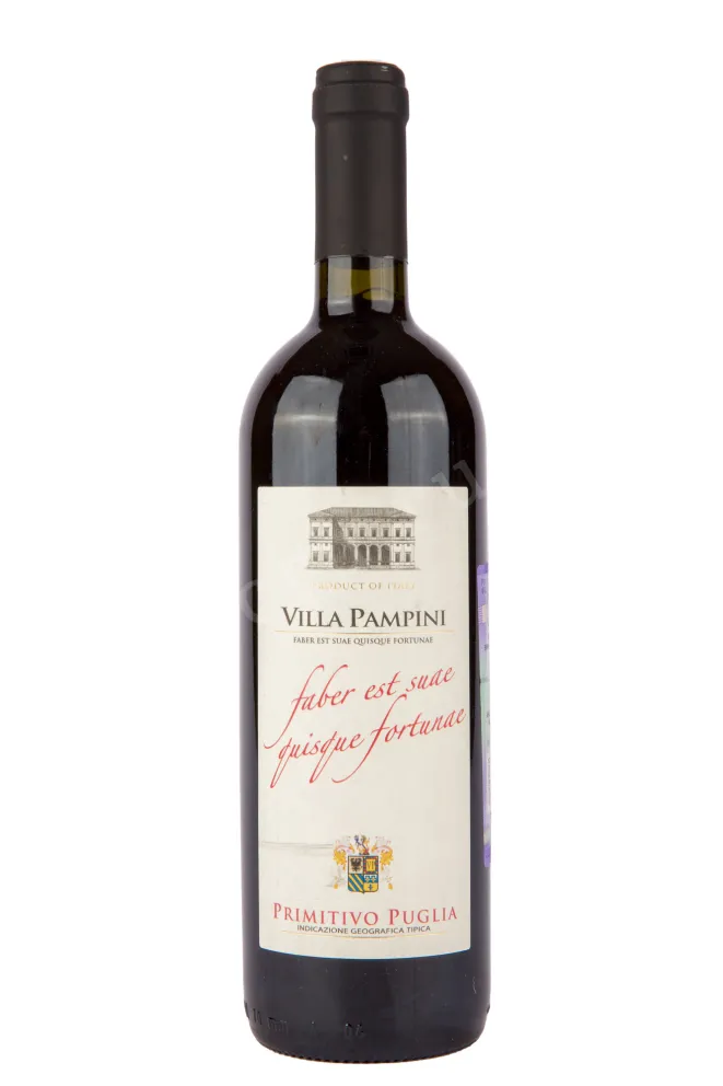 Вино Villa Pampini Primitivo 2019 0.75 л