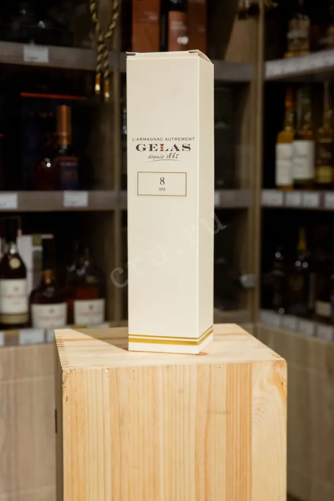 В магазине Крю Профи Gelas Bas Armagnac 8 years gift box 0.7 л