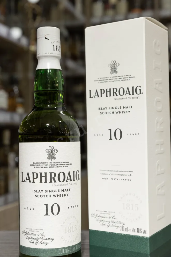 В магазине Крю Профи Laphroaig 10 years old in gift box 0.7 л
