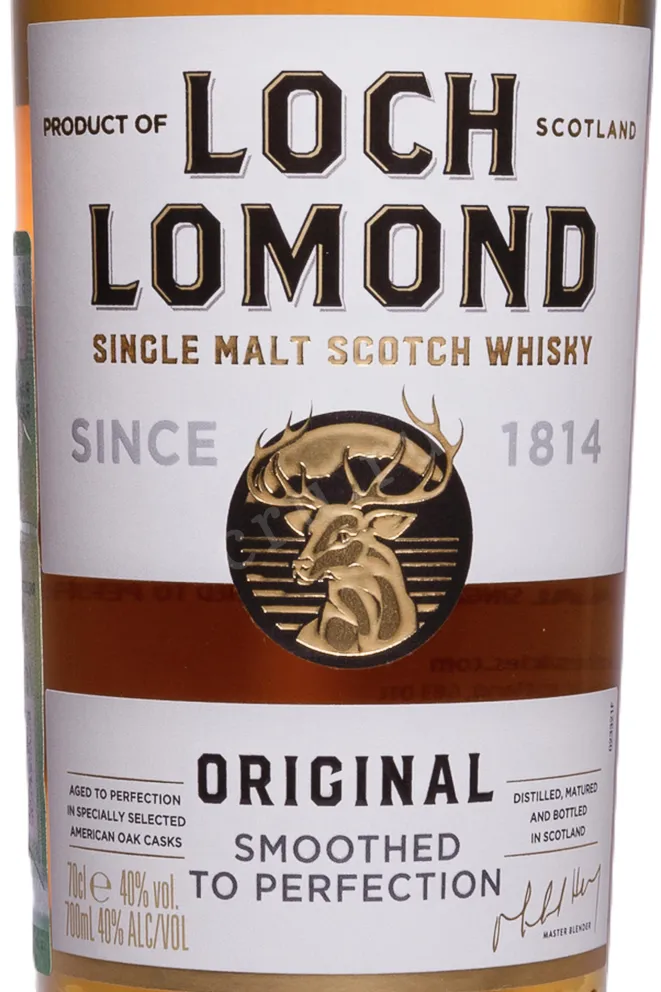 Этикетка Loch Lomond Original 0.7 л