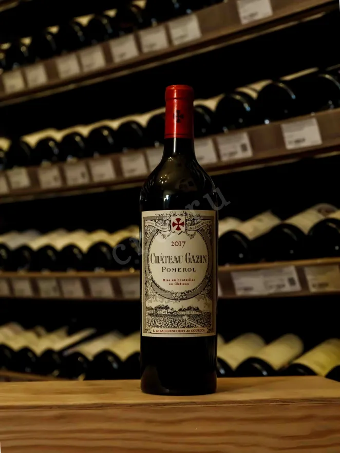 В магазине Крю Профи Chateau Gazin Pomerol AOC 2017 0.75 л