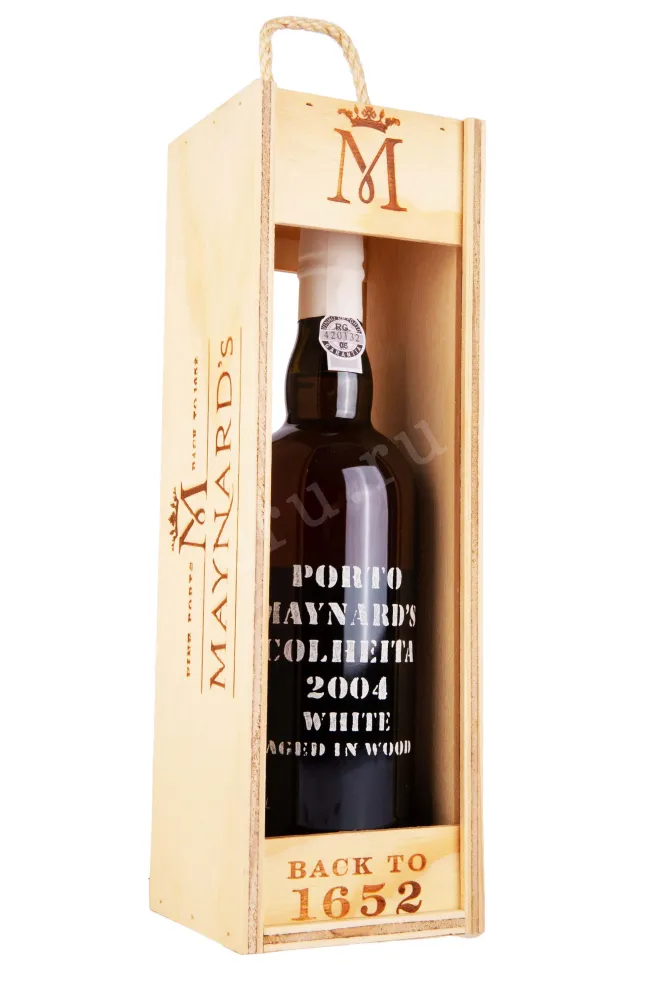 Деревянная коробка Porto Maynard’s Colheita in wooden box 2004 0.75 л
