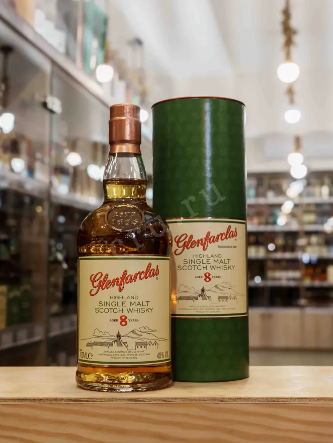 В магазине Крю Профи Glenfarclas 8 Years Single Malt Highland in tube 0.7 л