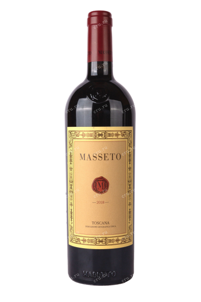 Вино Masseto Ornellaia 2018 0.75 л