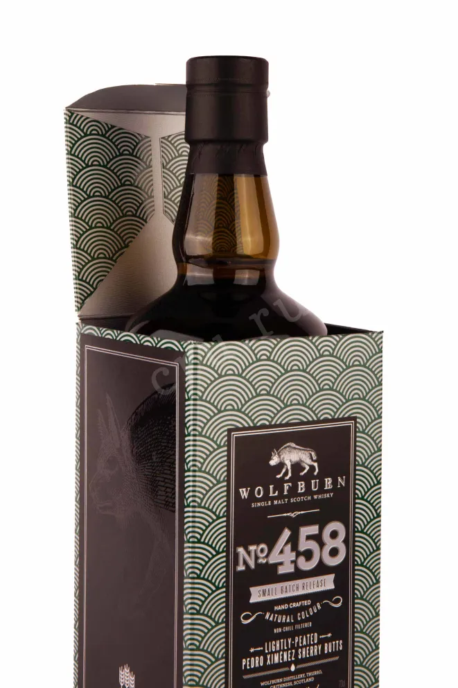 В подарочной коробке Wolfburn Small Batch №458 in gift box 0.7 л