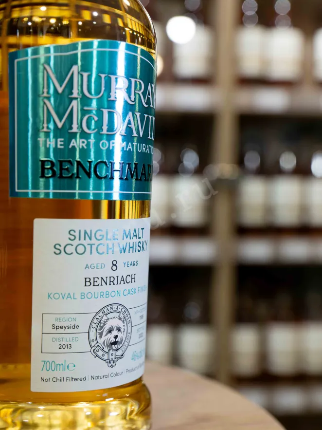 В подарочной коробке Murray McDavid Benchmark Benriach 8 Years Old