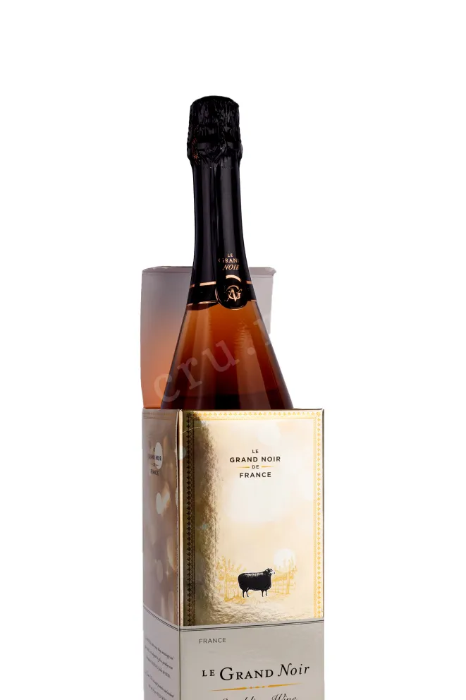 Подарочная коробка Le Grand Noir Rose gift box 0.75 л