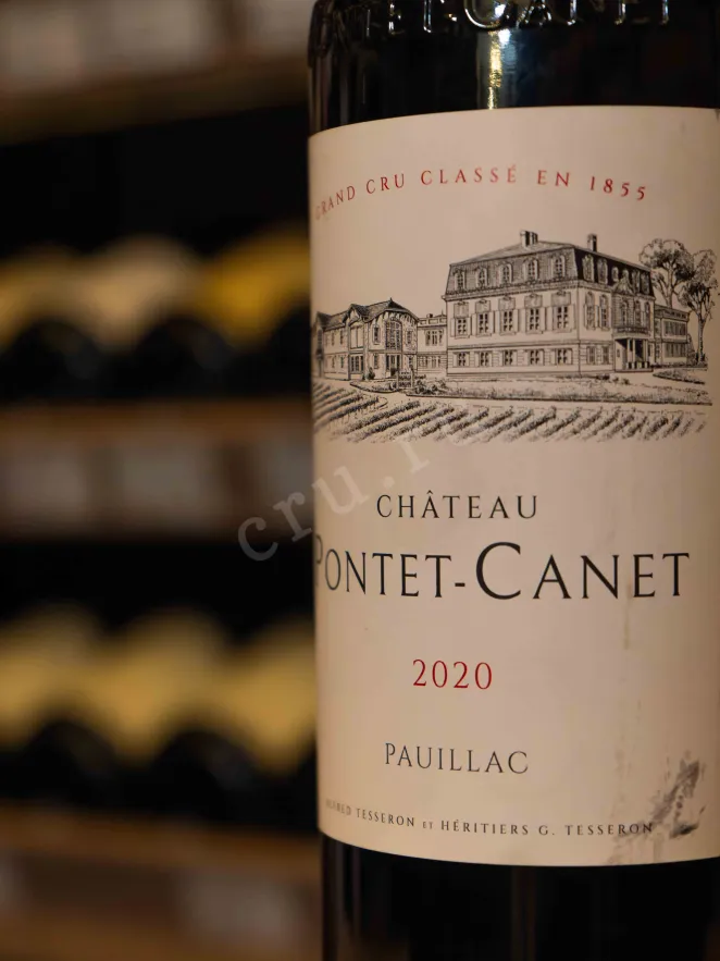 В магазине Крю Профи Chateau Pontet Canet Pauillac 2020 0.75 л