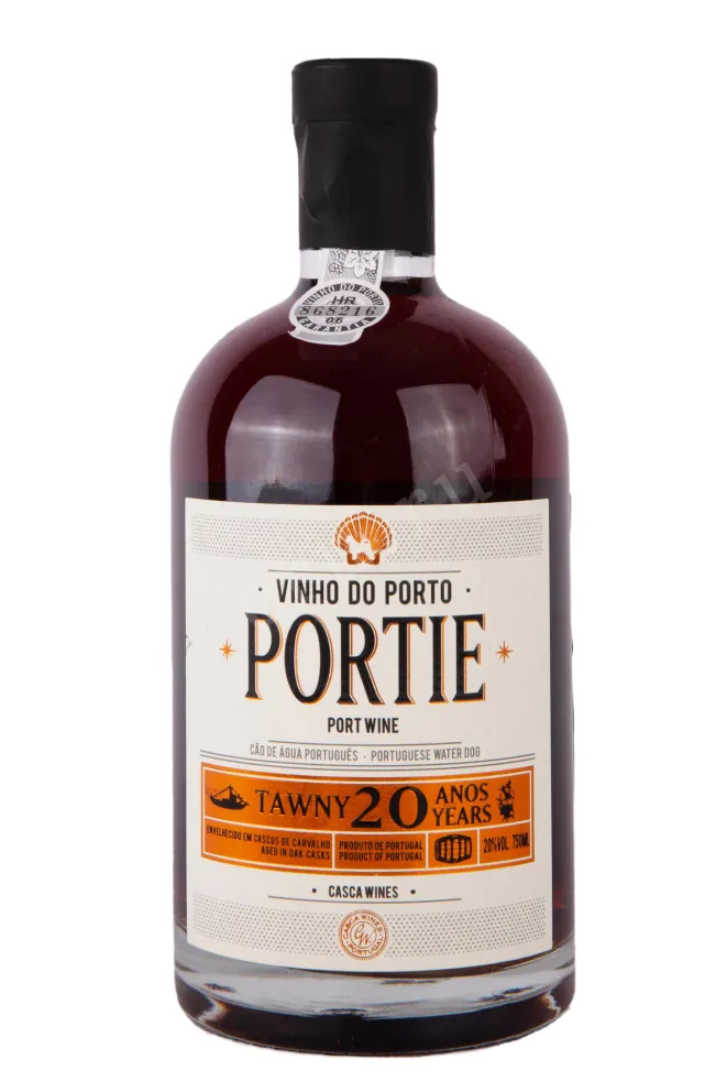 Этикетка Portie Tawny 20 years 1998 0.75 л