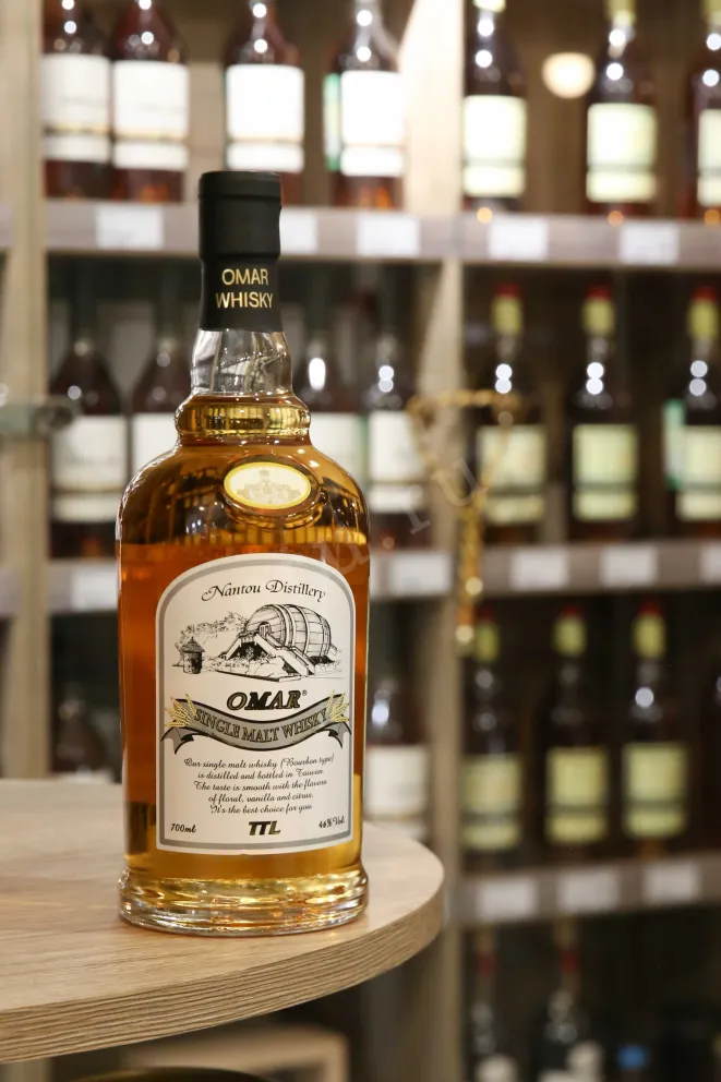 В магазине Крю Профи Omar Single Malt Bourbon Type in tube 0.7 л