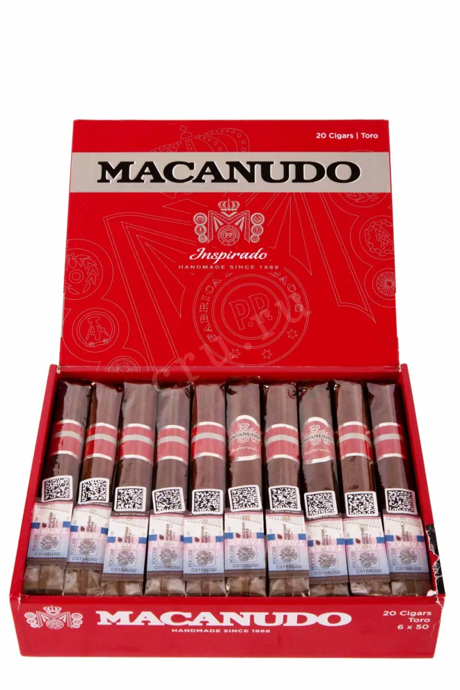 Сигары Macanudo Inspirado Red Toro 20