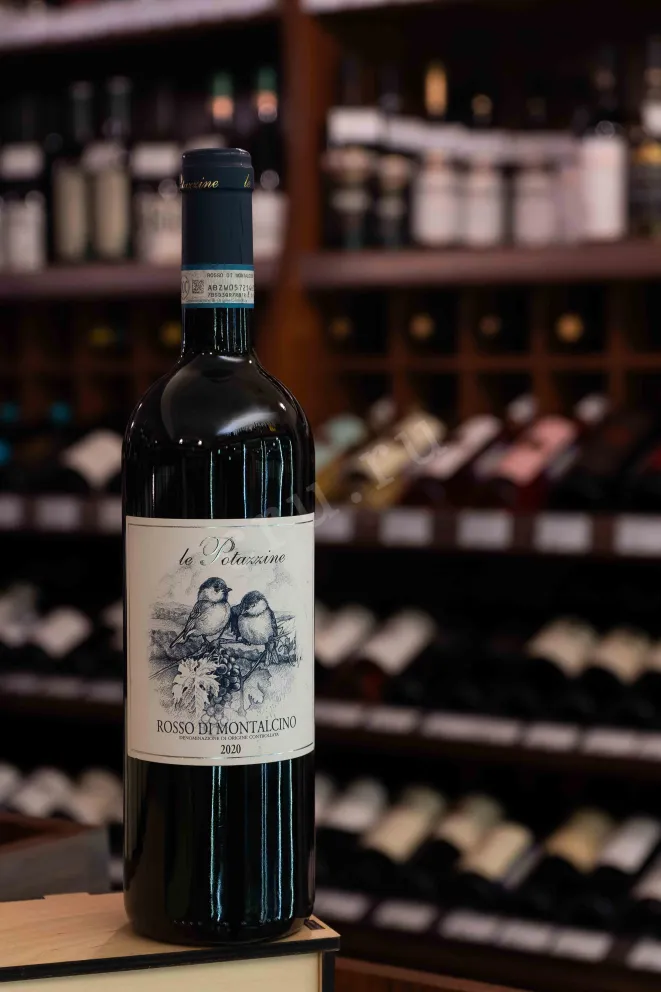 В магазине Крю Профи Le Potazzine Rosso di Montalcino 2020 0.75 л