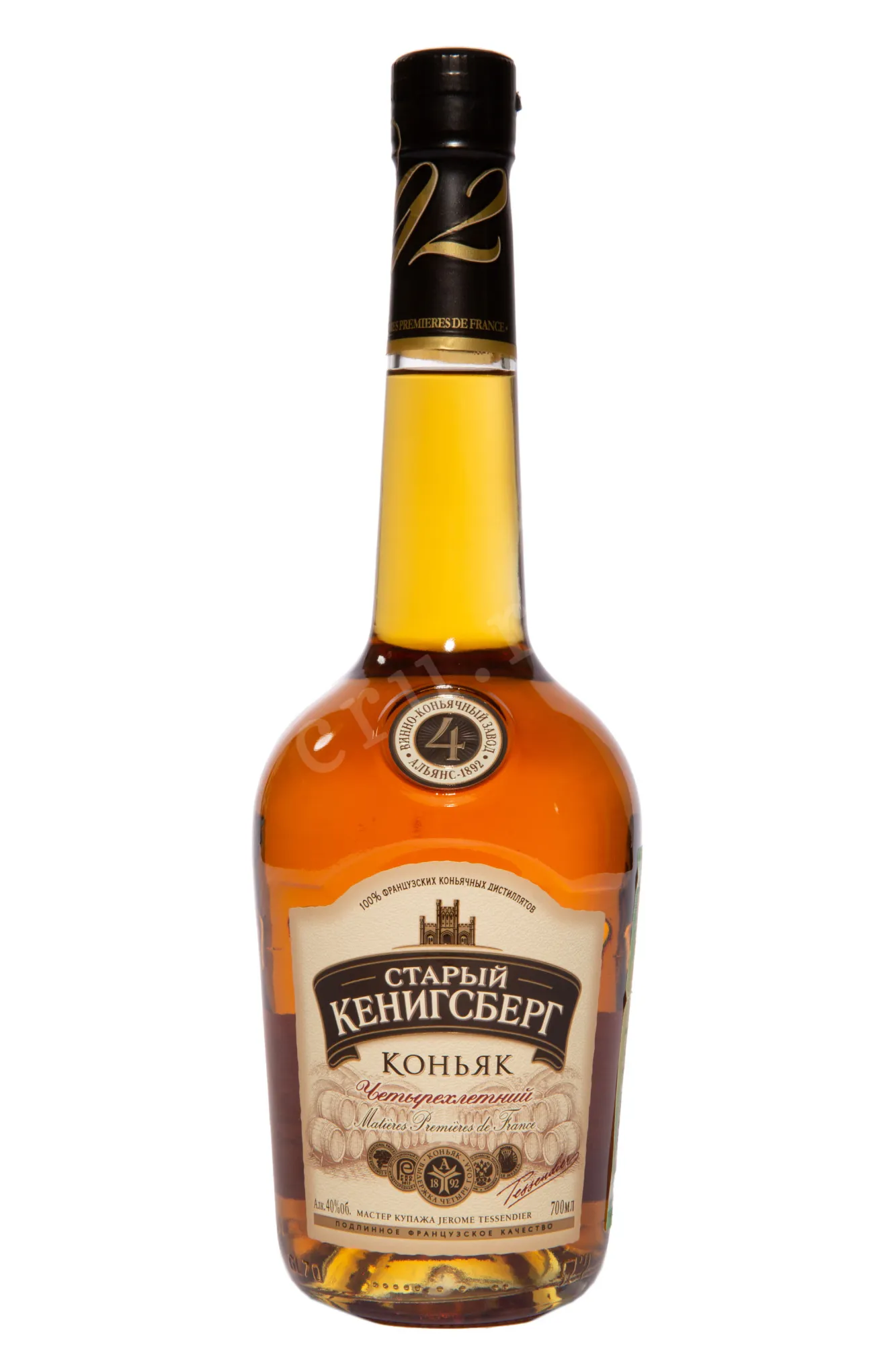 Фото — Коньяк Старый Кенигсберг четырехлетний  0.7 л