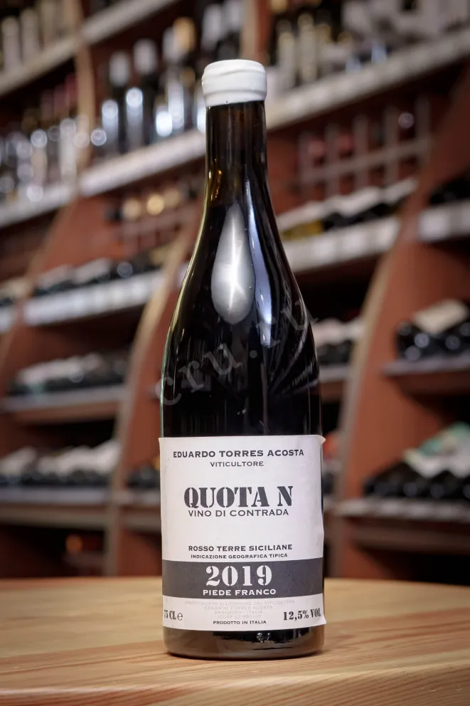 В магазине Крю Профи Eduardo Torres Acosta Quota N Piede Franco Terre Siciliane IGT 2019 0.75 л