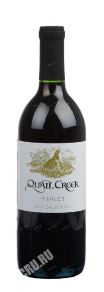 Вино Quail Creek Merlot 2014 0.75 л