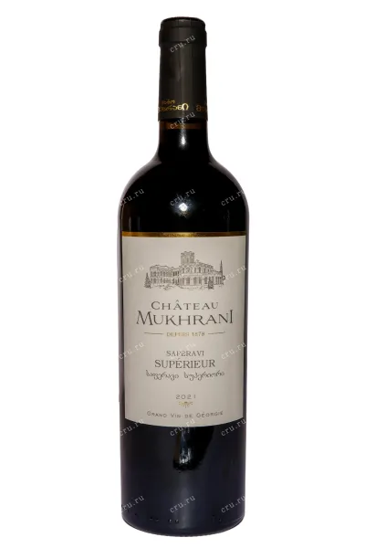 Вино Chateau Mukhrani Saperavi Superieur 2017 0.75 л