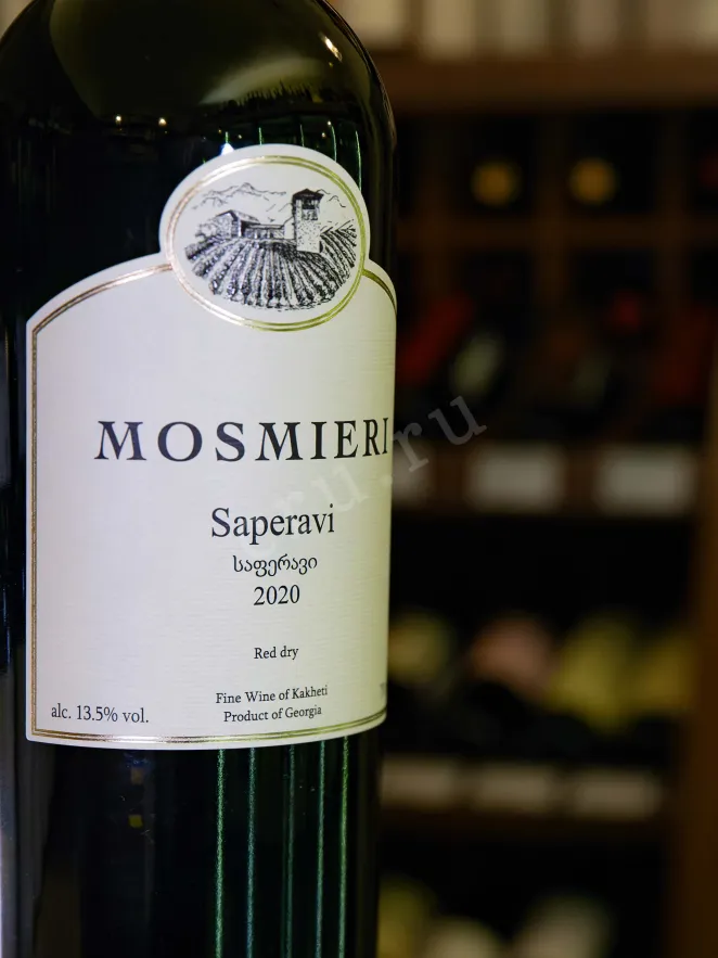 В магазине Крю Профи Mosmieri Saperavi 2020 0.75 л