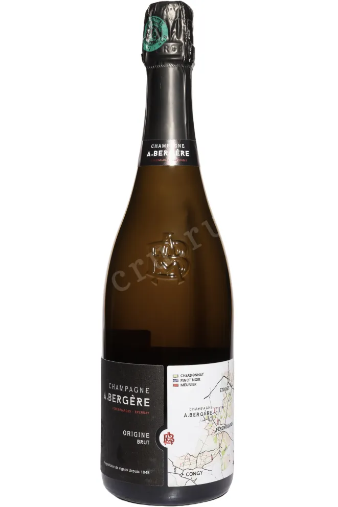 Шампанское A. Bergere Origine 2023 0.75 л