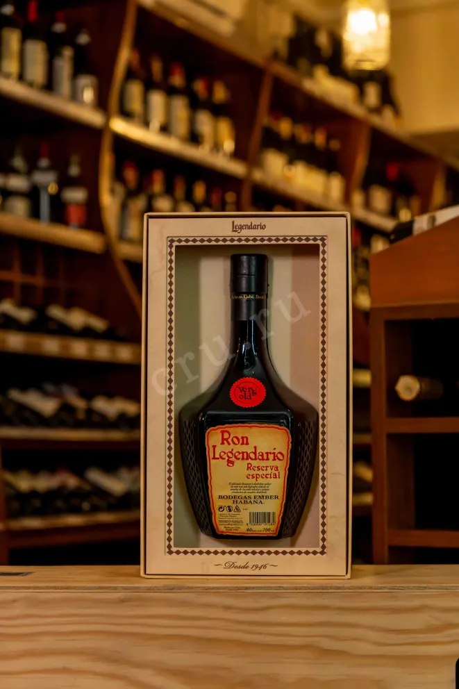 В магазине Крю Профи Legendario Ron Reserva Especial in gift box 0.7 л