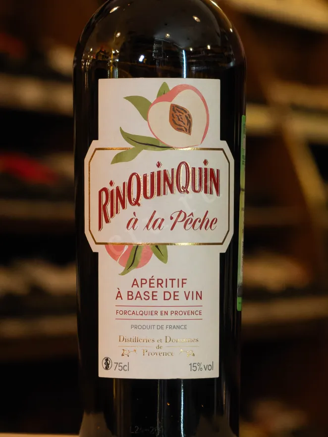В магазине Крю Профи Aperitif RinQuinQuin a la Peche 0.75 л
