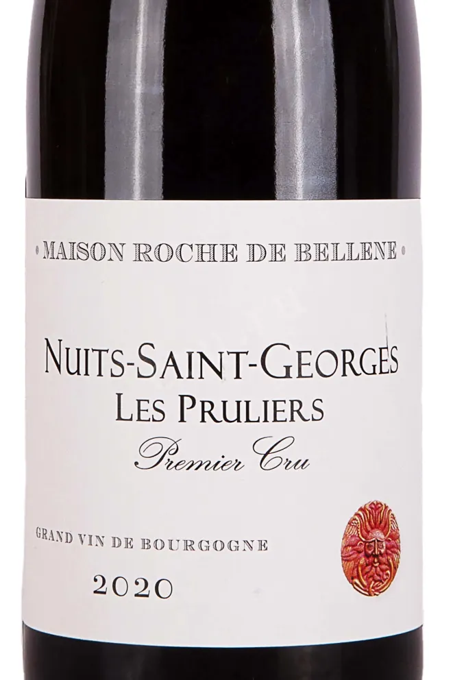 Этикетка Maison Roche de Bellene Nuits-Saint-Georges Premier Cru Les Pruliers 2020 0.75 л