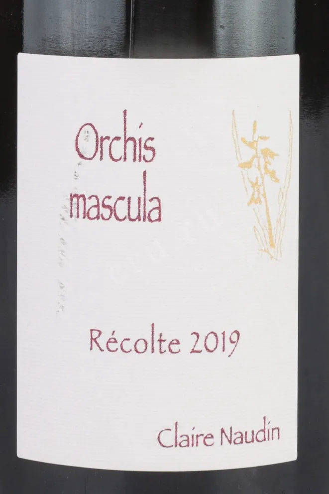 Этикетка Bourgogne Hautes-Cotes de Beaune Claire Naudin Orchis Mascula 2019 0.75 л