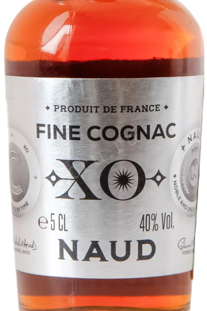 Этикетка Naud XO 0.05 л