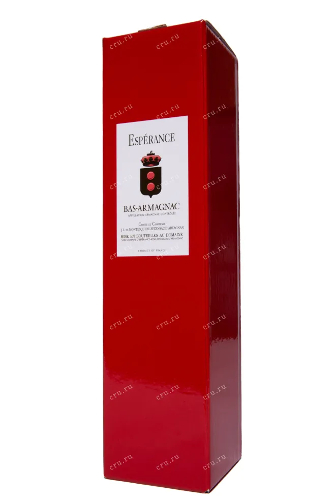 Подарочная коробка Domaine d'Esperance Les Tresors de d'Artagnan 1975 0.7 л