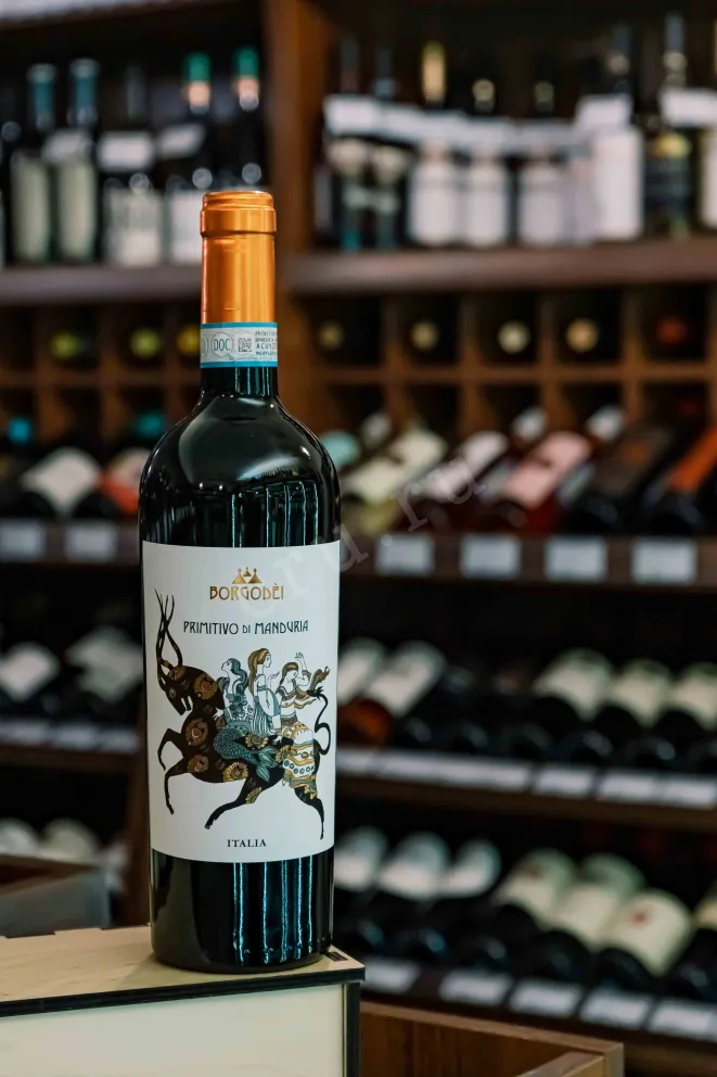 В магазине Крю Профи Orion Wines Borgodei Primitivo di Manduria 2024 0.75 л